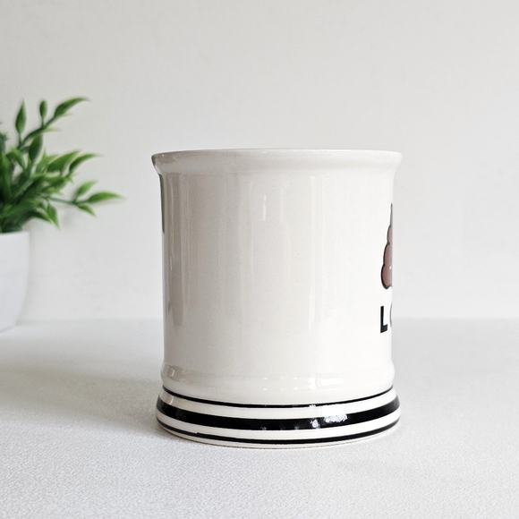 Clay Art Funny Ceramic Ivory White Coffee Tea Barbershop Mug LOL Poop Emoji Cup - Picture 2 of 14